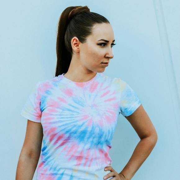 Tie-dye t-shirt - comfiest 100% cotton tee - Picture 1 of 4